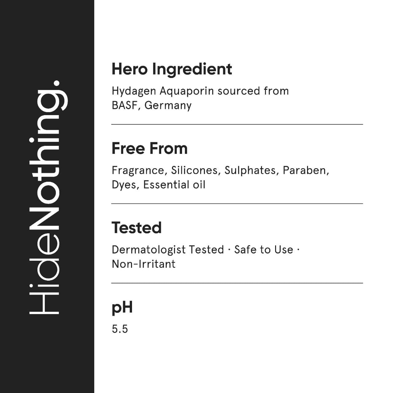 imageMinimalist Face Wash for Dry Skin with Hyaluronic Acid 5 Aquaporin Booster Gently Cleanses amp Hydrates Skin For Women amp Men 34 Fl Oz 100 ml