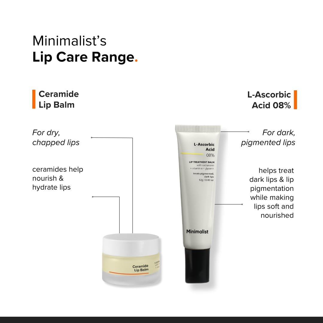 image:imageMinimalist Lip Balm for Dry Chapped Lips With Ceramide amp Hyaluronic Acid 028 Oz 8gm