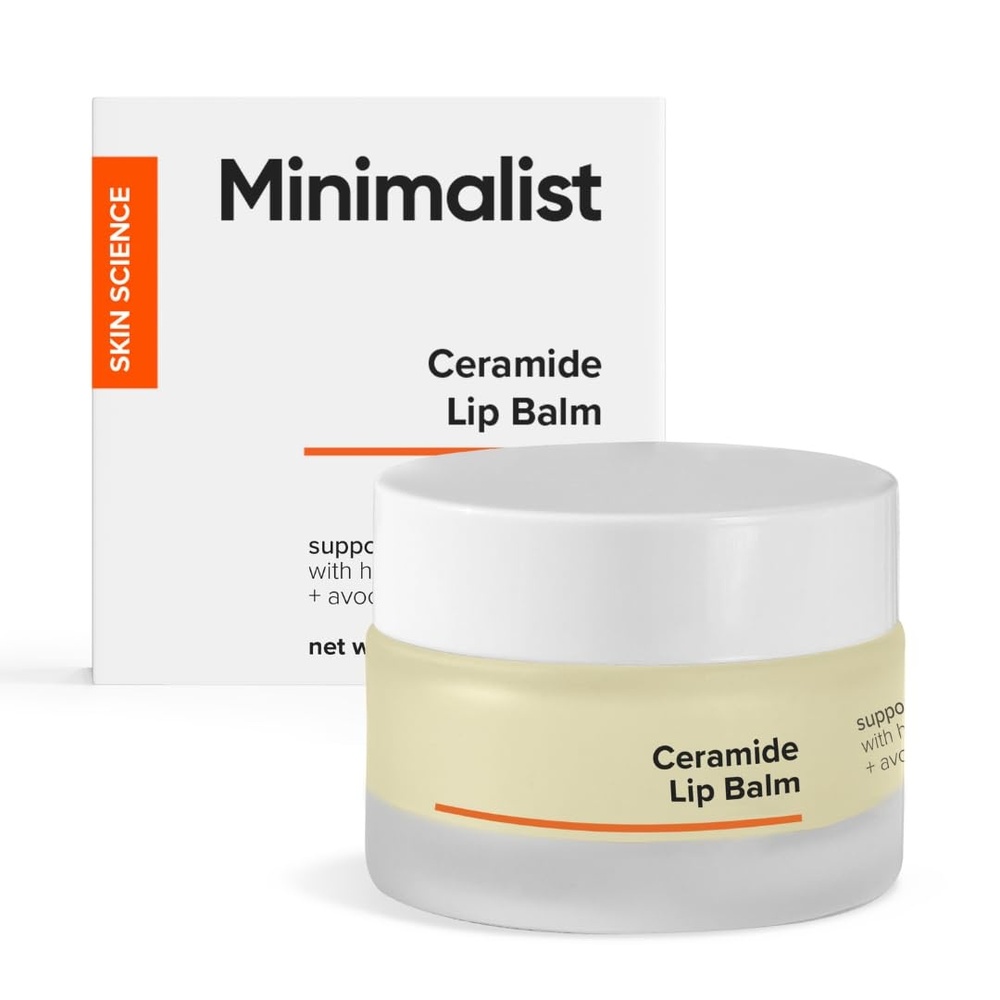 image:imageMinimalist Lip Balm for Dry Chapped Lips With Ceramide amp Hyaluronic Acid 028 Oz 8gm